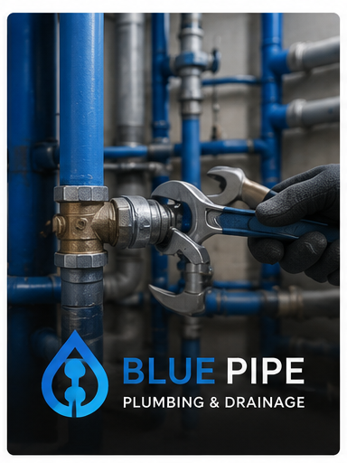 Blue Pipe Response logo